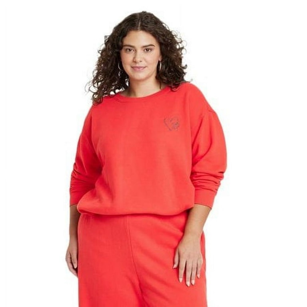 Universal Thread | Woman’s Red Heart sweater | Medium | NWT